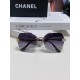 Chanel Chanel 2024 new eyeglasses sunglasses sunglasses rimless personalized fashion trend explosion of diamonds Ms. explosion sunglasses