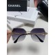 Chanel Chanel 2024 new eyeglasses sunglasses sunglasses rimless personalized fashion trend explosion of diamonds Ms. explosion sunglasses