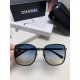 Chanel Chanel 2024 new net red with the same women's sunglasses fashion trend sunglasses driving UV sunglasses new chain double c