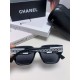 CHANEL Chanel 2024 Xiao Xiang models high-definition anti-ultraviolet sunglasses women's fashion sunglasses star the same Korean version of the large frame glasses