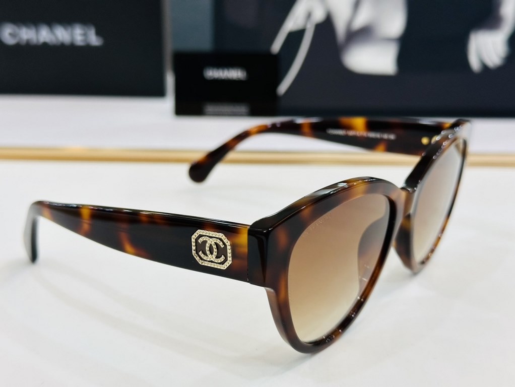 【CHANE香家】MODELCH5477 size56 口18-140    L Sunglasses