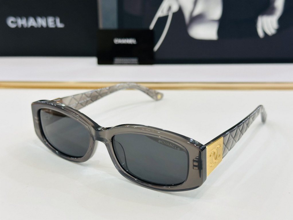 CHANE Xiangjia C74573S SIZE 52 mouth 18-145 Trendy explosive models sunglasses    high quality Wear comfortable F Netflix trend models sunglasses    three-dimensional feeling strong