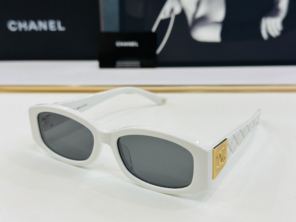 CHANE Xiangjia C74573S SIZE 52 mouth 18-145 Trendy explosive models sunglasses    high quality Wear comfortable F Netflix trend models sunglasses    three-dimensional feeling strong