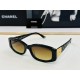 CHANE Xiangjia C74573S SIZE 52 mouth 18-145 Trendy explosive models sunglasses    high quality Wear comfortable F Netflix trend models sunglasses    three-dimensional feeling strong