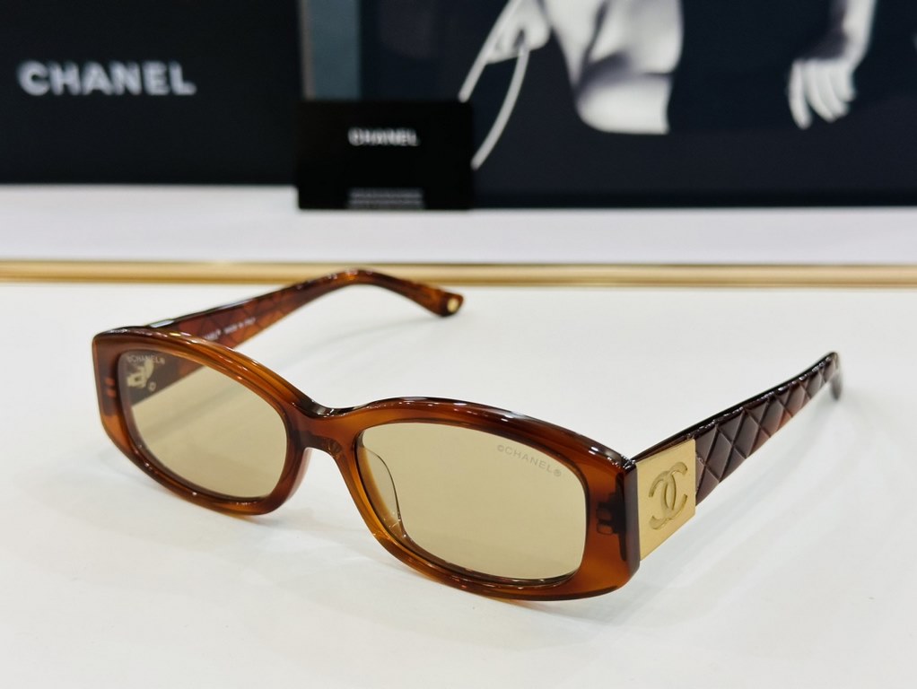 CHANE Xiangjia C74573S SIZE 52 mouth 18-145 Trendy explosive models sunglasses    high quality Wear comfortable F Netflix trend models sunglasses    three-dimensional feeling strong