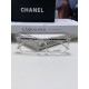 Chanel Chanel 2024 new Zhao Lu Si the same black frame glasses female vegetarian goddess small perfume wind anti-blue light myopia can be equipped with degrees of large frame chain Optical frame