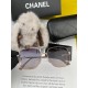 Chanel  2024 official new Many stars with the same model [color]   new large frame polarized sunglasses    Polaroid Ultra clear thickened sunglasses    Model CH5821