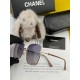 Chanel  2024 official new Many stars with the same model [color]   new large frame polarized sunglasses    Polaroid Ultra clear thickened sunglasses    Model CH5821