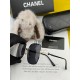 Chanel  2024 official new Many stars with the same model [color]   new large frame polarized sunglasses    Polaroid Ultra clear thickened sunglasses    Model CH5821