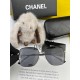 Chanel  2024 official new Many stars with the same model [color]   new large frame polarized sunglasses    Polaroid Ultra clear thickened sunglasses    Model CH5821