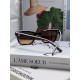 Chanel Chanel New Square Color Blocking ~ Fragrance Grandma Letter Classic  Classic Reincarnation CH5417 Women's Sunglasses