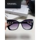 Chanel Chanel new pearl worthy of the earthCH5445H Butterfly shaped sunglasses Sunglasses