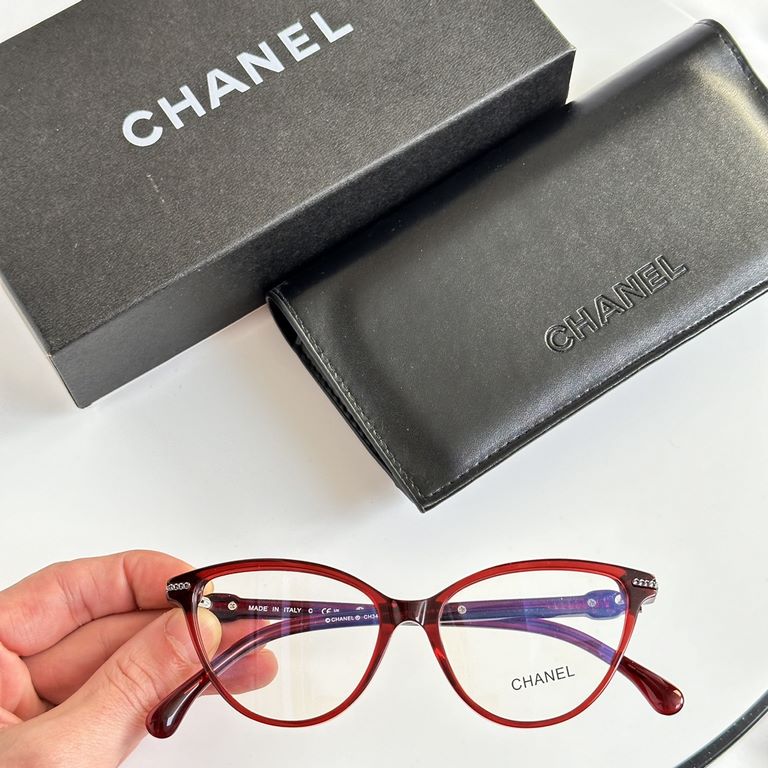 Spot price concessions fall and winter new CHANEL Chanel 3457 flat mirrorCHANEL CH3457 optical frame CHANEL fall and winter seasonal new fashion personality ultra-light wear comfortableSize 52-15-145