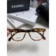 Chanel chanel diamond pattern double C logo women's flat glasses 3442 spectacle frame fashion female models