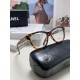 Chanel chanel diamond pattern double C logo women's flat glasses 3442 spectacle frame fashion female models