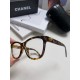 Chanel chanel diamond pattern double C logo women's flat glasses 3442 spectacle frame fashion female models