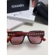 CHANEL Chanel 2024 Xiao Xiang models high-definition anti-ultraviolet sunglasses women's fashion sunglasses star the same Korean version of the large frame glasses