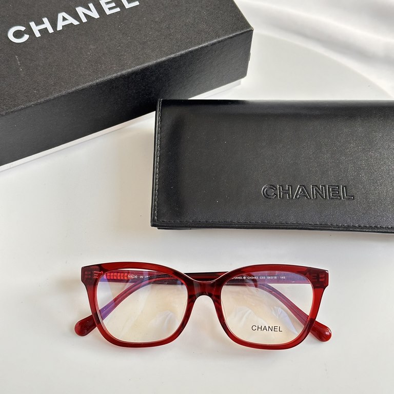 香. Nai.        Chanel New CH3463 Size 54 mouth 18-145 .