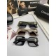 . NewBrand,   chanel chanel women's polarized sunglasses   TR frames   imported Polaroid high-definition polarized lenses, small fragrant metal 5logo inlaid mirror legs, high-end customized design, wear a super model, tr