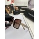 . NewBrand,   chanel chanel women's polarized sunglasses   TR frames   imported Polaroid high-definition polarized lenses, small fragrant metal 5logo inlaid mirror legs, high-end customized design, wear a super model, tr