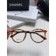 Chanel Chanel 2024 new Korean retro round frame eyeglasses frame women's ultra-lightweight fashion can be equipped with lenses eyes myopia frame high quality