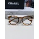 Chanel Chanel 2024 new Korean retro round frame eyeglasses frame women's ultra-lightweight fashion can be equipped with lenses eyes myopia frame high quality