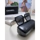 Chanel Chanel 2024 new fashion sunglasses advanced sense of large frame show face small gradient color sunglasses UV small fragrance  umbrella pendant