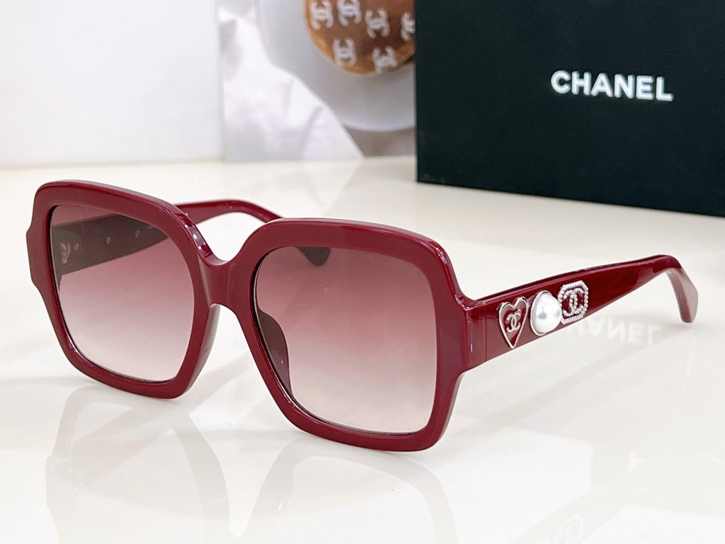 CHANEL The highest version of the market 11 details of the anti-counterfeiting code Recognize the version of   small red book burst recommended glasses Model 5479 Size 56 mouth 18-140