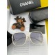 [CHANEL] CHANEL 2024 new trend explosion models fashion box sunglasses wear comfortable Net red tide models sunglasses Ms. high-definition thickened polarized sunglasses     high-quality TR frame    model CH3375