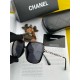 [CHANEL] CHANEL 2024 new trend explosion models fashion box sunglasses wear comfortable Net red tide models sunglasses Ms. high-definition thickened polarized sunglasses     high-quality TR frame    model CH3375