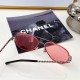 Fragrant Grandma Model ch4219-Q Size 5914-145 Women's Aviation Toadstool Classic Iconic Chain. Sheepskin one-piece temples High-end fashion Frame is all wrapped in sheepskin Lenses are made of classic Polaroid Polarized 