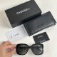 The original single authentic with diamonds. Goods high quality Barcode two-dimensional bag packaging This year's hot models [CHANEL] CHANEL CH5422B fashion sunglasses   CHANEL rectangular sunglasses letters mirror leg l