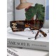 Chanel Chanel 2024 new sunglasses sunglasses female male summer sunscreen tide anti-ultraviolet glasses glasses net red driving large face square frame glasses