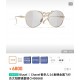 Original single Chanel Chanel 24 wheat metal flight sunglasses CH9566 official synchronization arrival