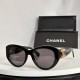 A glance into the summer of the whole network debut   high version of the late but to theChanel2024 summer new arrivals The current very hot grandma fragranceChanel CH5492 sunglasses SIZE54 mouth 19-140