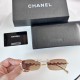 In stock Original Original Chanel Chanel 24 wheat metal flight sunglasses CH9567 official synchronization Arrived!