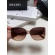 Chanel Chanel 2024 new show face sunglasses big small anti Trendy models with the same large LOGO ladies sunglasses