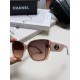 Chanel Chanel 2024 new show face sunglasses big small anti Trendy models with the same large LOGO ladies sunglasses