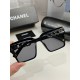 CHANEL Chanel  2024 official early spring new models, many stars with the same [color]    new large frame sunglasses ,    Polaroid Ultra Clear Sunglasses