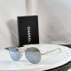 Original single Chanel Chanel 24 wheat metal flight sunglasses CH9566 official synchronization arrival