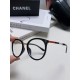 Chanel Chanel 2024 new Korean retro round frame eyeglasses frame women's ultra-lightweight fashion can be equipped with lenses eyes myopia frame high quality