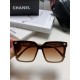 Chanel Chanel sunglasses   round face treasure look over, super cover meat face, show face small Chuan Xiao Xiangfeng style 24 new large square frame sunglasses versatile skinny, huge show face is small!Big face, round f