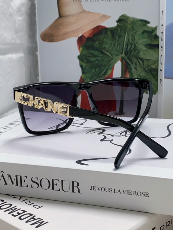 CHANEL CHANEL 2024 new trend explosion fashion square frame sunglasses wear comfortable Net red tide models sunglasses ladies HD thickened polarized sunglasses     high quality TR frame   5 color