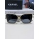 Chanel Chanel 2024 new show face sunglasses big small anti Trendy models with the same large LOGO ladies sunglasses