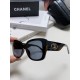 Chanel Chanel 2024 new show face sunglasses big small anti Trendy models with the same large LOGO ladies sunglasses