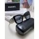 Chanel Chanel 2024 new show face sunglasses big small anti Trendy models with the same large LOGO ladies sunglasses