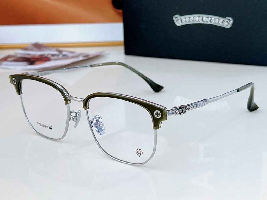 CHROME HEART CH5504SIZE：55 ports 17-152 titanium～(SIZE：55 ports 17-152 titanium～).