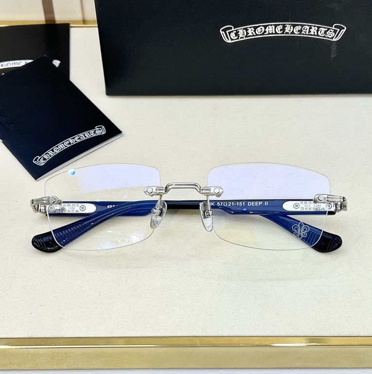 CHROME HEART Frameless Optical ~MODEL DEEP IIsize 57ports21-151