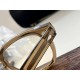 Milk tea color frames tide fashion big square frameCHROME HEARTWY2238 size48-24-145