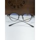 CHROME HEART new product! Personalized half-rimmed eyeglasses, thick titaniumBreaking the traditional design box of eyeglasses Rough texture of hand-drawn sketchesCreating a different fashion temperament CH8109size48-21-